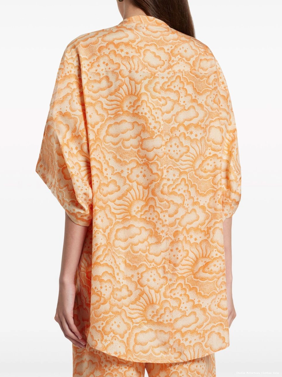 Cheap shirt Stella cloud-print McCartney tunic Women 0425